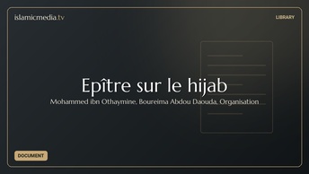 Epître sur le hijab