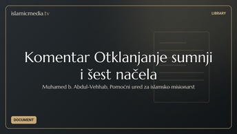 Komentar Otklanjanje sumnji i šest načela