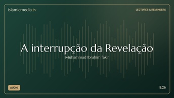 A interrupção da Revelação