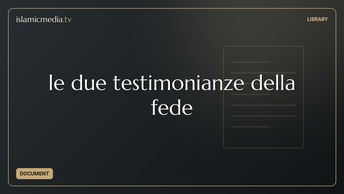 le due testimonianze della fede