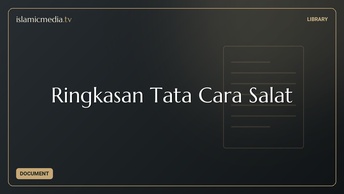Ringkasan Tata Cara Salat