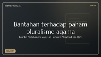 Bantahan terhadap paham pluralisme agama