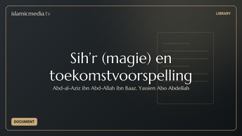 Sih’r (magie) en toekomstvoorspelling