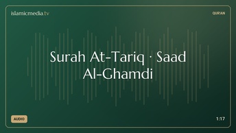 Surah At-Tariq · Saad Al-Ghamdi