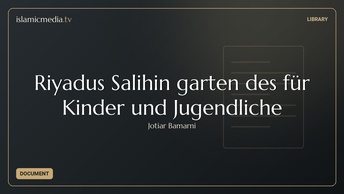 Riyadus Salihin garten des für Kinder und Jugendliche