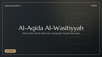 Al-Aqida Al-Wasitiyyah