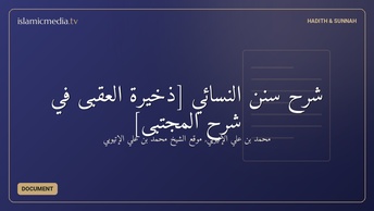 شرح سنن النسائي [ذخيرة العقبى في شرح المجتبى]
