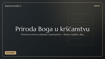 Priroda Boga u kršćanstvu