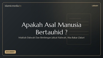 Apakah Asal Manusia Bertauhid ?
