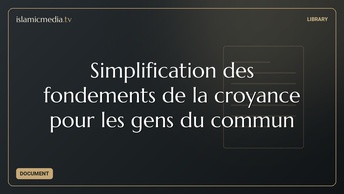 Simplification des fondements de la croyance pour les gens du commun