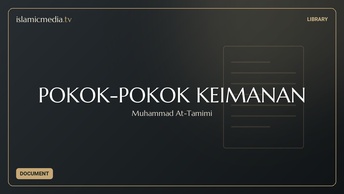 POKOK-POKOK KEIMANAN