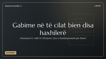 Gabime në të cilat bien disa haxhilerë