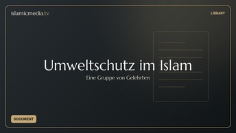 Umweltschutz im Islam