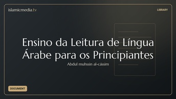 Ensino da Leitura de Língua Árabe para os Principiantes