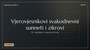 Vjerovjesnikovi svakodnevni sunneti i zikrovi