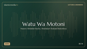 Watu Wa Motoni