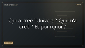 Qui a créé l'Univers ? Qui m'a créé ? Et pourquoi ?