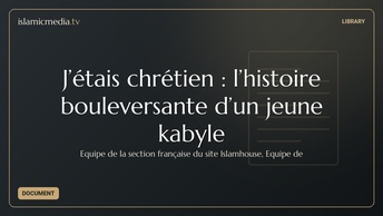 J’étais chrétien : l’histoire bouleversante d’un jeune kabyle