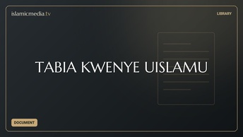 TABIA KWENYE UISLAMU