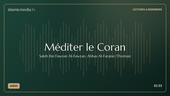 Méditer le Coran
