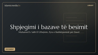 Shpjegimi i bazave të besimit