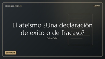 El ateísmo ¿Una declaración de éxito o de fracaso?