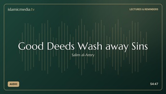 Good Deeds Wash away Sins