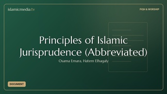 Principles of Islamic Jurisprudence (Abbreviated)