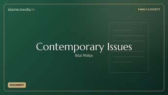 Contemporary Issues