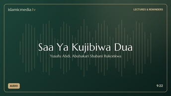 Saa Ya Kujibiwa Dua