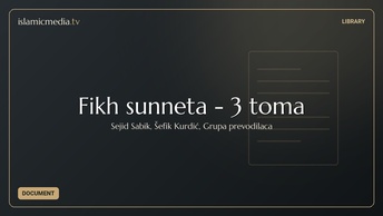 Fikh sunneta - 3 toma