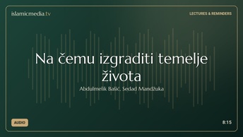 Na čemu izgraditi temelje života