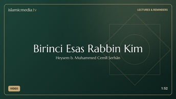 Birinci Esas Rabbin Kim