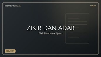 ZIKIR DAN ADAB