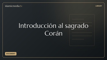 Introducción al sagrado Corán
