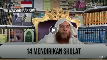 mendirikan sholat