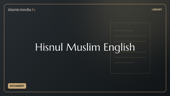 Hisnul Muslim English