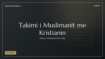 Takimi i Muslimanit me Kristianin