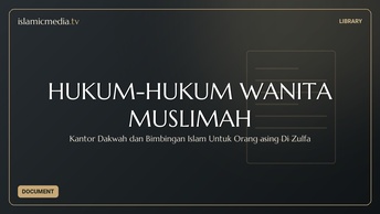 HUKUM-HUKUM WANITA MUSLIMAH