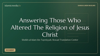 Answering Those Who Altered The Religion of Jesus Christ