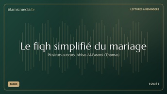 Le fiqh simplifié du mariage
