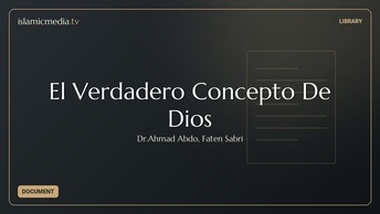 El Verdadero Concepto De Dios
