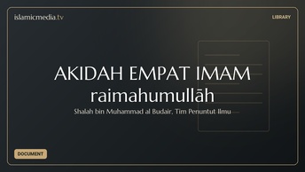 AKIDAH EMPAT IMAM raḥimahumullāh