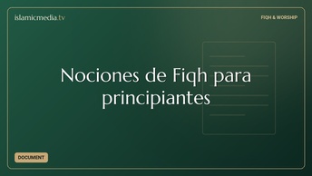 Nociones de Fiqh para principiantes
