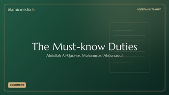 The Must-know Duties