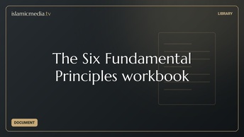 The Six Fundamental Principles workbook