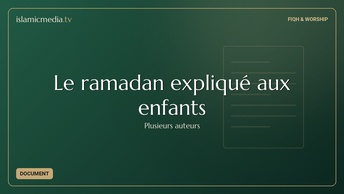 Le ramadan expliqué aux enfants