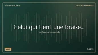 Celui qui tient une braise...