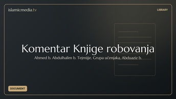 Komentar Knjige robovanja