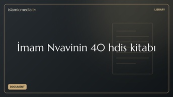 İmam Nəvavinin 40 hədis kitabı